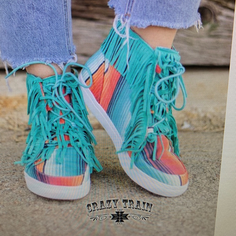 Crazy Train Serape Shoes